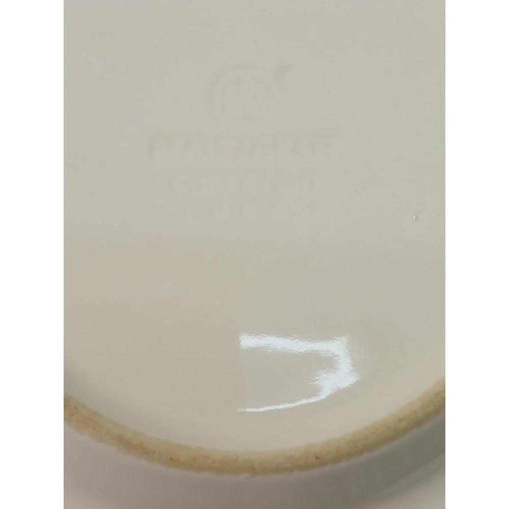 Pfaltzgraff Heritage White Octagonal Dessert Bread Plates Set of 6 Stoneware 7